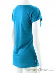 Salewa Puez Melange Dryton SS Womens T-Shirt, Salewa, Blue, , Female, 0032-10638, 5637677191, 4053865958487, N1-16.jpg