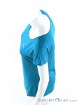 Salewa Puez Melange Dryton SS Womens T-Shirt, Salewa, Azul, , Mujer, 0032-10638, 5637677191, 4053865958487, N3-08.jpg