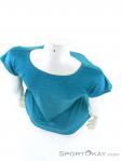 Salewa Puez Melange Dryton SS Womens T-Shirt, Salewa, Blue, , Female, 0032-10638, 5637677191, 4053865958487, N4-14.jpg