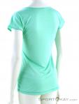 Salewa Puez Melange Dryton SS Womens T-Shirt, Salewa, Turquoise, , Female, 0032-10638, 5637677195, 4053865958340, N1-11.jpg