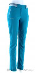 Salewa Pedroc 3 Durastretch Womens Outdoor Pants, , Blue, , Female, 0032-10641, 5637677225, , N1-01.jpg