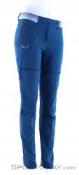 Salewa Pedroc Durastretch 2/1 Womens Outdoor Pants, Salewa, Blue, , Female, 0032-10644, 5637677288, 4053865954885, N1-01.jpg