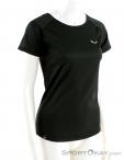 Salewa Sporty B 3 Dryton Womens T-Shirt, Salewa, Black, , Female, 0032-10645, 5637677301, 4053865832510, N1-01.jpg