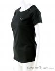 Salewa Sporty B 3 Dryton Womens T-Shirt, Salewa, Black, , Female, 0032-10645, 5637677301, 4053865832510, N1-06.jpg
