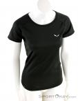 Salewa Sporty B 3 Dryton Womens T-Shirt, , Black, , Female, 0032-10645, 5637677301, , N2-02.jpg
