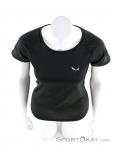 Salewa Sporty B 3 Dryton Womens T-Shirt, , Black, , Female, 0032-10645, 5637677301, , N3-03.jpg