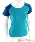 Salewa Sporty B 3 Dryton Womens T-Shirt, , Blue, , Female, 0032-10645, 5637677309, , N2-02.jpg