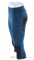 Salewa Pedroc Dry 3/4 Tights Mens Outdoor Pants, Salewa, Blue, , Male, 0032-10663, 5637678700, 4053865955585, N2-07.jpg