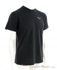 Salewa Sporty B 3 Dryton Mens T-Shirt, Salewa, Black, , Male, 0032-10668, 5637678730, 4053865832206, N1-01.jpg