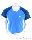 Salewa Sporty B 3 Dryton Mens T-Shirt, Salewa, Bleu, , Hommes, 0032-10668, 5637678736, 4053865832312, N3-03.jpg