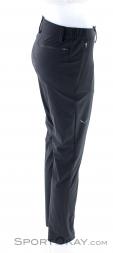 Salewa Talvena DST Womens Outdoor Pants Short Cut, , Black, , Female, 0032-10647, 5637678751, , N2-17.jpg