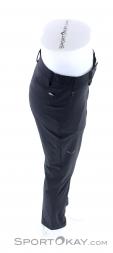 Salewa Talvena DST Womens Outdoor Pants Short Cut, , Black, , Female, 0032-10647, 5637678751, , N3-18.jpg