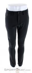 Salewa Talveno DST Mens Outdoor Pants Short Cut, , Black, , Male, 0032-10670, 5637678776, , N2-02.jpg