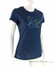 Jack Wolfskin Ocean T Womens T-Shirt, Jack Wolfskin, Bleu, , Femmes, 0230-10349, 5637678815, 4060477142203, N1-01.jpg