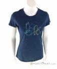 Jack Wolfskin Ocean T Womens T-Shirt, Jack Wolfskin, Azul, , Mujer, 0230-10349, 5637678815, 4060477142203, N2-02.jpg