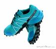Salomon Speedcross 4 GTX Womens Trail Running Shoes Gore-Tex, Salomon, Blue, , Female, 0018-10950, 5637678959, 889645908793, N3-08.jpg