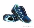 Salomon Speedcross 4 Womens Trail Running Shoes, Salomon, Turquoise, , Female, 0018-10951, 5637679016, 889645574936, N1-01.jpg