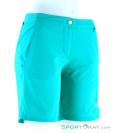 Jack Wolfskin Hilltop Trail Shorts Womens Outdoor Shorts, , Turquoise, , Female, 0230-10355, 5637679218, , N1-01.jpg