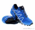 Salomon Speedcross 4 Mens Trail Running Shoes Gore-Tex, , Bleu, , Hommes, 0018-10956, 5637679390, , N1-01.jpg