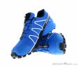 Salomon Speedcross 4 Mens Trail Running Shoes Gore-Tex, , Bleu, , Hommes, 0018-10956, 5637679390, , N1-06.jpg