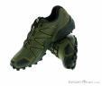 Salomon Speedcross 4 Mens Trail Running Shoes Gore-Tex, Salomon, Olivová zelená, , Muži, 0018-10957, 5637680149, 889645924878, N2-07.jpg