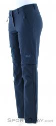 Jack Wolfskin Activate Zip Away Pants Womens Outdoor Pants, , Blue, , Female, 0230-10360, 5637680158, , N1-06.jpg