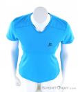 Salomon XA Tee Womens T-Shirt, Salomon, Blue, , Female, 0018-10975, 5637681340, 889645869148, N3-03.jpg