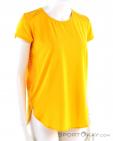 Salomon Comet Breeze T-Shirt Womens T-Shirt, Salomon, Yellow, , Female, 0018-10991, 5637682346, 889645866543, N1-01.jpg