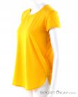 Salomon Comet Breeze T-Shirt Womens T-Shirt, Salomon, Yellow, , Female, 0018-10991, 5637682346, 889645866543, N1-06.jpg