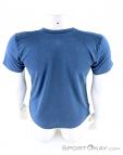 Salomon Agile Graphic Tee Mens T-Shirt, Salomon, Blue, , Male, 0018-10998, 5637682430, 889645871240, N3-13.jpg