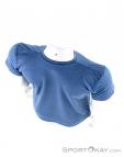 Salomon Agile Graphic Tee Mens T-Shirt, Salomon, Blue, , Male, 0018-10998, 5637682430, 889645871240, N4-14.jpg