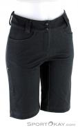 Löffler Bike Jeans Shorts Womens Biking Shorts, , Black, , Female, 0008-10612, 5637682840, , N2-02.jpg