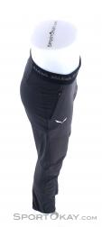 Salewa Agner Light DST Engineered Womens Outdoor Pants, , Black, , Female, 0032-10683, 5637682853, , N3-18.jpg