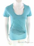 Icebreaker Tech SS Scoop Plume Womens T-Shirt, , Turquoise, , Female, 0011-10261, 5637683297, , N2-02.jpg