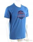 Icebreaker Tech Lite SS Crewe Cook Crest Mens T-Shirt, , Blue, , Male, 0011-10267, 5637683376, , N1-01.jpg