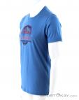 Icebreaker Tech Lite SS Crewe Cook Crest Mens T-Shirt, , Blue, , Male, 0011-10267, 5637683376, , N1-06.jpg