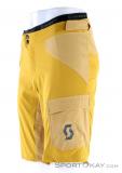 Scott Trail Flow Shorts Mens Biking Shorts with Liner, , Yellow, , Male, 0023-11057, 5637683992, , N1-06.jpg