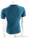Millet Trilogy Wool Hexa SS Mens T-Shirt, , Bleu, , Hommes, 0316-10006, 5637686296, , N2-12.jpg