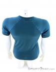 Millet Trilogy Wool Hexa SS Mens T-Shirt, , Bleu, , Hommes, 0316-10006, 5637686296, , N3-13.jpg