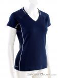 Millet LD Trilogy Delta SS Womens Functional Shirt, Millet, Blue, , Female, 0316-10016, 5637686494, 3515729540371, N1-01.jpg