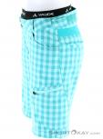 Vaude Kerola Pants Womens Biking Shorts with Liner, Vaude, Turquoise, , Female, 0239-10465, 5637686863, 4052285579951, N2-07.jpg