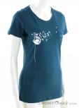 La Sportiva Windy Womens T-Shirt, La Sportiva, Azul, , Mujer, 0024-10522, 5637687656, 8020647736379, N1-01.jpg