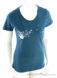 La Sportiva Windy Womens T-Shirt, La Sportiva, Azul, , Mujer, 0024-10522, 5637687656, 8020647736379, N2-02.jpg