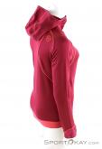 La Sportiva Kix Hoody Womens Fleece Jacket, , Rosa subido, , Mujer, 0024-10528, 5637687700, , N2-17.jpg