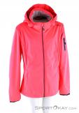 CMP Softshell Hood Womens Outdoor Jacket, , Red, , Female, 0006-10412, 5637687793, , N2-02.jpg