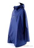Vaude Val di Pino Poncho Mens Rain Jacket, , Blue, , Male, 0239-10294, 5637690776, , N1-06.jpg