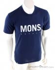 Mons Royale Icon Mens T-Shirt, Mons Royale, Bleu, , Hommes, 0309-10050, 5637691139, 9420057416950, N2-02.jpg