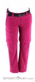 Maier Nata Zip Off Women Outdoor Pants Short Cut, , Red, , Female, 0130-10060, 5637692147, , N2-02.jpg
