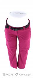 Maier Nata Zip Off Women Outdoor Pants Short Cut, Maier, Red, , Female, 0130-10060, 5637692147, 4057486202486, N3-03.jpg