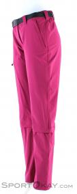 Maier Arolla Zip Off Womens Outdoor Pants Short Cut, , Red, , Female, 0130-10062, 5637692194, , N1-06.jpg